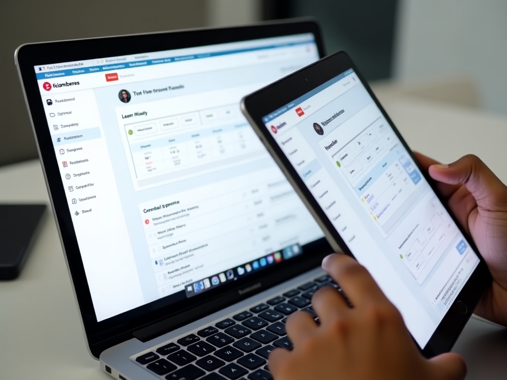 Interface de la plateforme Jewelryroadshow